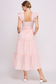 Sleeveless Maxi Dress | ABED7694 Peach