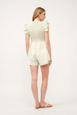 Load image into Gallery viewer, Gingham Smocked Romper  I ABED7734 I SHIP 03/31/25

