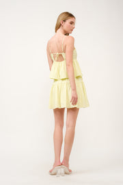 Gingham Ruffle Tiered Set  I ABED7740 I SHIP 03/31/25