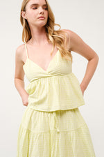 Load image into Gallery viewer, Gingham Ruffle Tiered Set  I ABED7740 I SHIP 03/31/25
