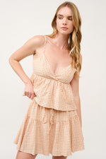 Load image into Gallery viewer, Gingham Ruffle Tiered Set  I ABED7740 I SHIP 03/31/25
