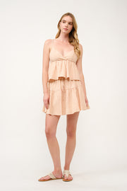 Gingham Ruffle Tiered Set  I ABED7740 I SHIP 03/31/25