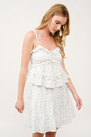 Floral Tiered Ruffle Set  I ABED7742 I SHIP 03/31/25