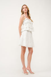 Floral Tiered Ruffle Set  I ABED7742 I SHIP 03/31/25