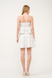 Floral Tiered Ruffle Set  I ABED7742 I SHIP 03/31/25