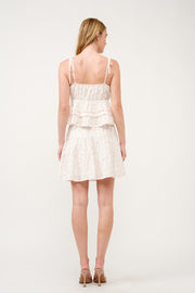 Floral Tiered Ruffle Set  I ABED7742 I SHIP 03/31/25