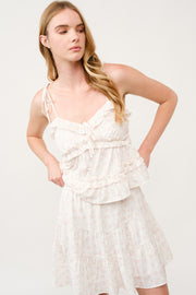 Floral Tiered Ruffle Set  I ABED7742 I SHIP 03/31/25