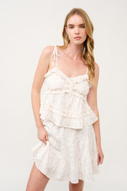 Floral Tiered Ruffle Set  I ABED7742 I SHIP 03/31/25