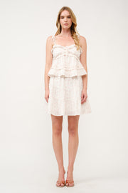 Floral Tiered Ruffle Set  I ABED7742 I SHIP 03/31/25