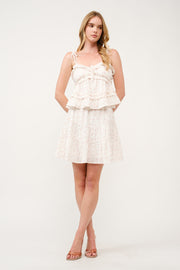 Floral Tiered Ruffle Set  I ABED7742 I SHIP 03/31/25