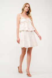 Floral Tiered Ruffle Set  I ABED7742 I SHIP 03/31/25