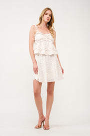 Floral Tiered Ruffle Set  I ABED7742 I SHIP 03/31/25