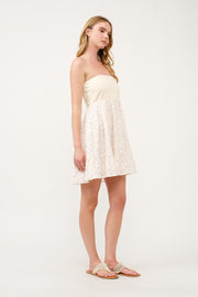 Floral Print Tube Dress  I ABED7746 I SHIP 03/31/25