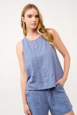 Load image into Gallery viewer, Sleeveless Top and Pocketed Shorts Set I ABED7749 I SHIP 03/31/25
