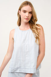 Sleeveless Top and Pocketed Shorts Set I ABED7749 I SHIP 03/31/25