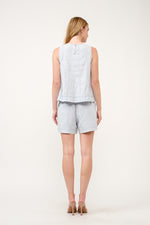 Load image into Gallery viewer, Sleeveless Top and Pocketed Shorts Set I ABED7749 I SHIP 03/31/25
