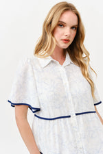Load image into Gallery viewer, Tiered Button-Down Midi Dress I ABED7757 I TAUPE I SHIP 05/15/25
