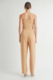 Strapless Woven Jumpsuit I ABER7509