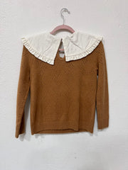 Peter Pan Collar Sweater I ABES7503 I SHIP 09/25/24