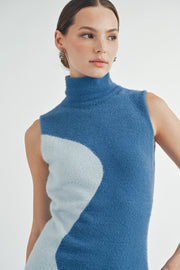 Color Block Dress I ABES7508 I SHIP 10/03/24