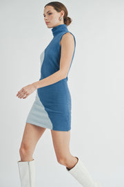 Color Block Dress I ABES7508 I SHIP 10/03/24