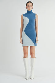 Color Block Dress I ABES7508 I SHIP 10/03/24