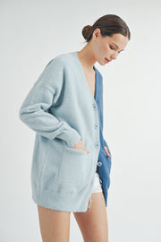 Color Block Cardigan I ABES7509 I SHIP 10/03/24