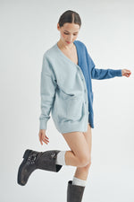 Load image into Gallery viewer, Color Block Cardigan I ABES7509 I SHIP 10/03/24
