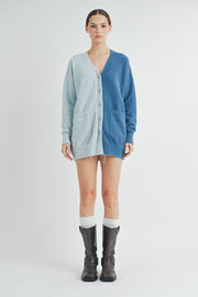 Color Block Cardigan I ABES7509 I SHIP 10/03/24