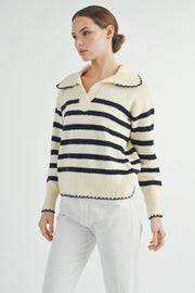 Color-NAVY STRIPE