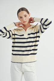 Striped Sweater I ABES7511 I SHIP 10/03/24