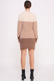 Long Sleeve Knit Dress I ABES7516 I SHIP 10/03/24