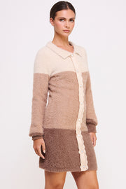 Long Sleeve Knit Dress I ABES7516 I SHIP 10/03/24