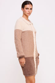 Long Sleeve Knit Dress I ABES7516 I SHIP 10/03/24