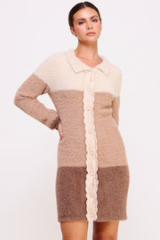 Long Sleeve Knit Dress I ABES7516 I SHIP 10/03/24