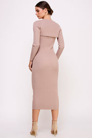Knitted Midi Dress I ABES7517