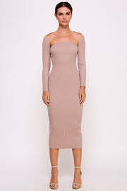 Knitted Midi Dress I ABES7517