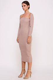 Knitted Midi Dress I ABES7517