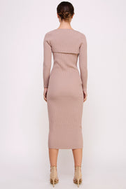 Knitted Midi Dress I ABES7517