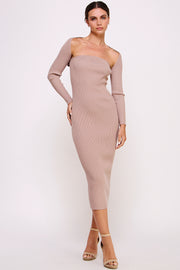Knitted Midi Dress I ABES7517