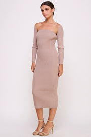 Knitted Midi Dress I ABES7517