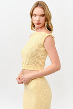 Load image into Gallery viewer, Chic Knitted Asymmetrical Set l ABES7544 I YELLOW I SHIP 05/15/25
