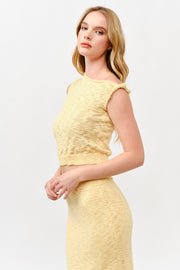 Chic Knitted Asymmetrical Set l ABES7544 I YELLOW I SHIP 05/15/25