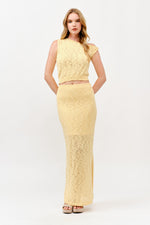 Load image into Gallery viewer, Chic Knitted Asymmetrical Set l ABES7544 I YELLOW I SHIP 05/15/25
