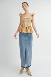 Texture Corset Top I ABET7506