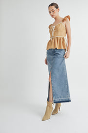 Texture Corset Top I ABET7506