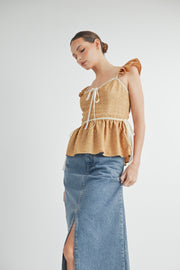 Texture Corset Top I ABET7506