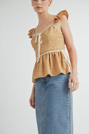 Texture Corset Top I ABET7506