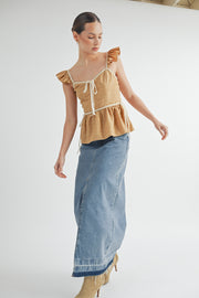 Texture Corset Top I ABET7506