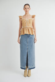 Texture Corset Top I ABET7506